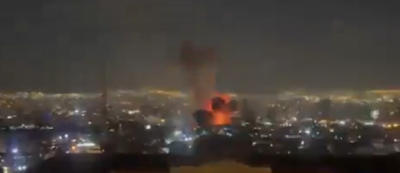 مشاهد تهزّ طهران… فيديو يوثق استهداف الإذاعة والتلفزيون الإيراني