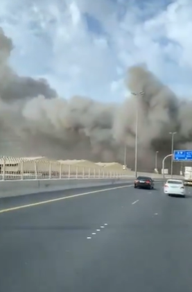 منشأة نفطية سعودية في مرمى الضربات الإيرانية... وصواريخ باليستية باتجاه البحرين (فيديو)