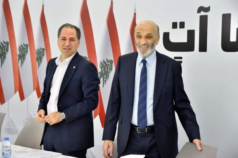 الجميّل وجعجع ينسّقان الموقف: لا لزجّ لبنان في دوّامة العنف