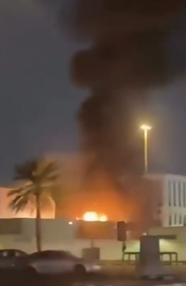 توسّع رقعة المواجهة… استهداف محيط القنصلية الأميركية في دبي (فيديو)