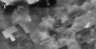 الجيش الإسرائيلي يزعم استهداف مواقع لحزب الله في بيروت (فيديو)