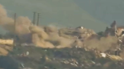 لحظة الضربة… 