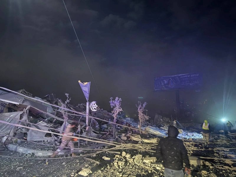 دمار هائل في النبطية بعد الغارات الإسرائيلية