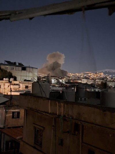 إسرائيل تعلن بدء هجوم على بيروت… انفجارات وغارات عنيفة في الضاحية (فيديو)