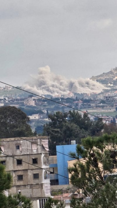 موجة غارات جديدة جنوب لبنان… القصف يطال كفرتبنيت ودير سريان