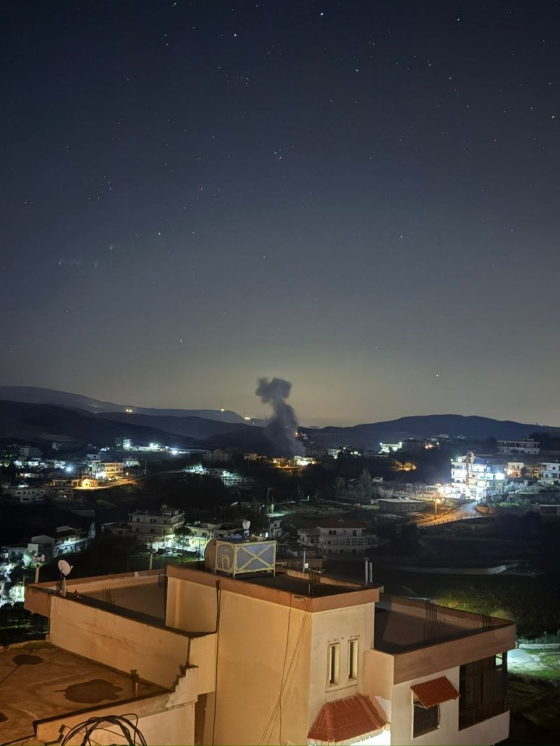 البقاع الغربي تحت النار… غارة إسرائيلية على مشغرة