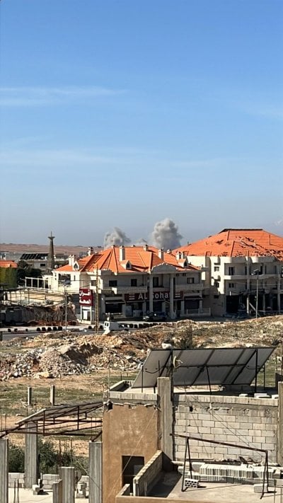 التصعيد يتسع في البقاع… دورس في مرمى الغارات الإسرائيلية (فيديو)