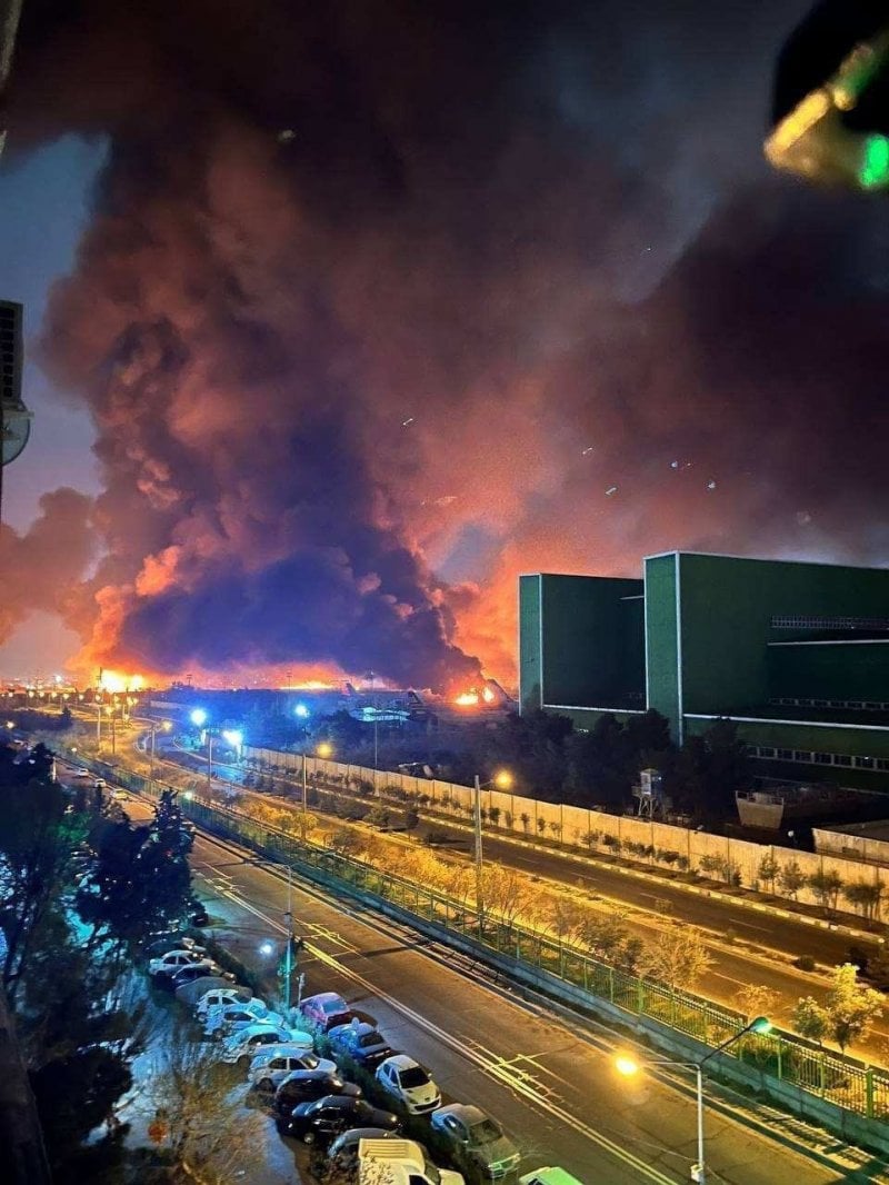 غارات مكثفة على طهران… ومطار مهرآباد في دائرة الاستهداف (فيديو)