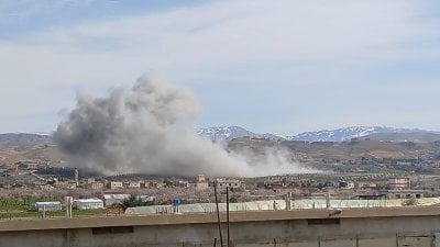 غارات إسرائيلية متتالية تضرب البقاع… قرى الشمال في مرمى القصف  (فيديو) 