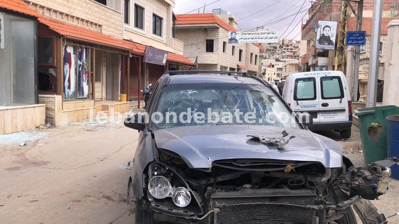 من مقبرة آل شكر في النبي شيت… "ليبانون ديبايت" بصور خاصة لآثار عملية الإنزال