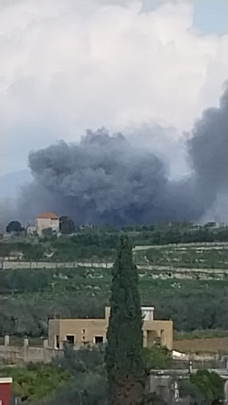 سلسلة غارات تهز الجنوب… الطيران الإسرائيلي يقصف ثلاث بلدات (صور)