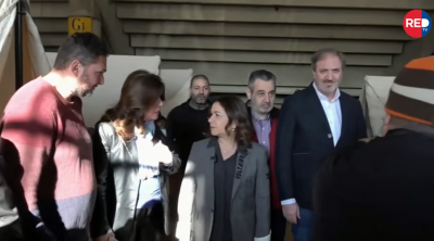 وزيرتان تتفقدان مركز ايواء المدينة الرياضية...ودعوة عاجلة الى النازحين !
