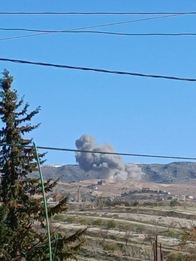 تصعيد ميداني خطير… تقدم إسرائيلي جنوباً وغارات على البقاع