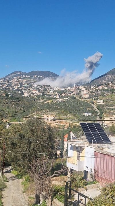 غارتان إسرائيليتان تضربان النبطية… البياض وعربصاليم في دائرة الاستهداف