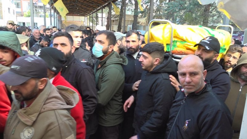 من النبي شيت إلى بعلبك… البقاع يشيّع شهداءه (صور)