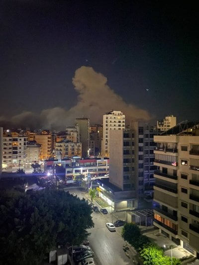 بعد هدوء حذر لساعات… غارتان مباغتتان على الضاحية (فيديو)