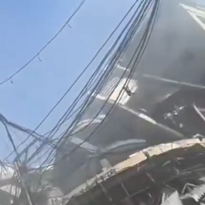 بالفيديو... غارة إسرائيلية على برج البراجنة