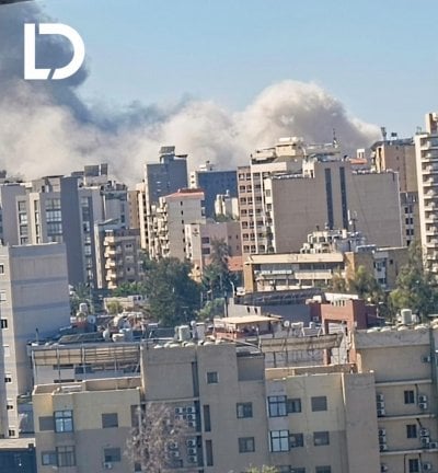 انفجارات تهز الضاحية الجنوبية… غارات إسرائيلية على الصفير (فيديو وصورة)