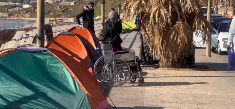 أين يذهب نازحو الرملة البيضا؟
