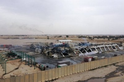 هجوم قرب مطار بغداد… مسيّرة تستهدف منشأة أميركية
