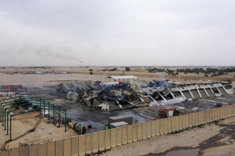 هجوم قرب مطار بغداد… مسيّرة تستهدف منشأة أميركية
