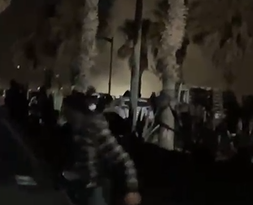 تصعيدٌ خطير في قلب العاصمة... غارة تضرب رملة البيضاء (فيديو)