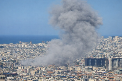 غارتان إسرائيليتان تهزّان الضاحية الجنوبية لبيروت (فيديو)