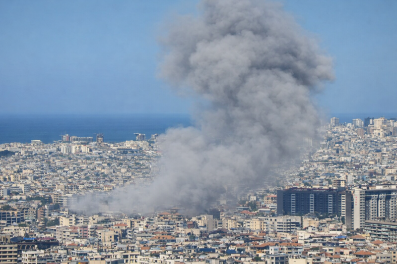 غارتان إسرائيليتان تهزّان الضاحية الجنوبية لبيروت (فيديو)