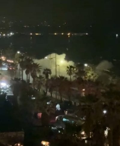 نزحوا من الحرب فلاحقتهم الغارة... تفاصيل ليلة الرعب على كورنيش رملة البيضاء (فيديو)