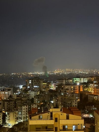 تزامناً مع كلمة قاسم… غارة إسرائيلية عنيفة تستهدف الضاحية