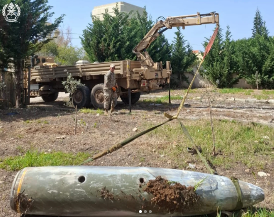 قنبلة وصاروخ غير منفجرين... تحرك للجيش في أنصارية وعرمون