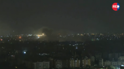 غارة من بارجة بحرية إسرائيلية تستهدف الضاحية الجنوبية (فيديو)