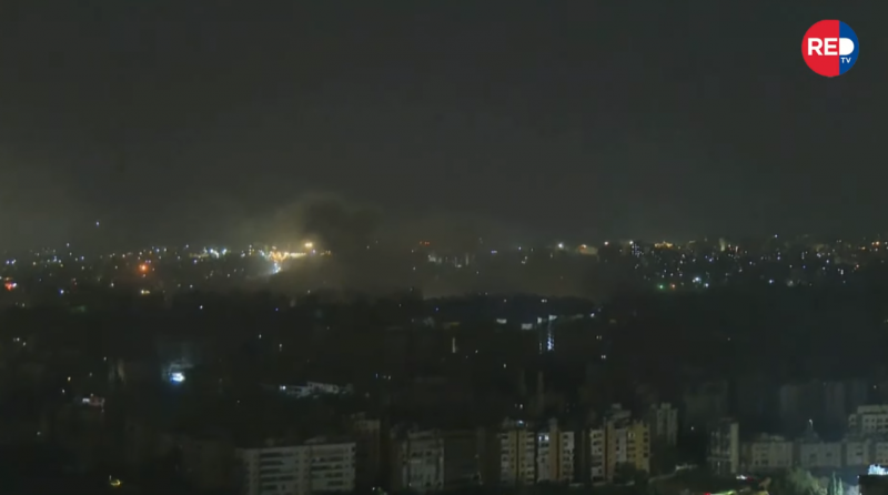 غارة من بارجة بحرية إسرائيلية تستهدف الضاحية الجنوبية (فيديو)