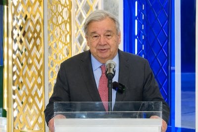 دعوة أممية للسلام واستعادة سيادة الدولة على أراضيها... غوتيريش جاء متضامناً مع لبنان!
