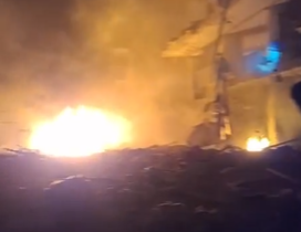 استهداف قرب مطار دبي… والسيطرة على حريق خزان وقود (فيديو)