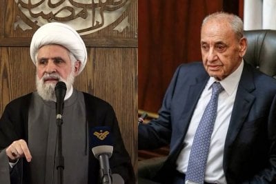 رسائل الحرب بين قاسم وبري