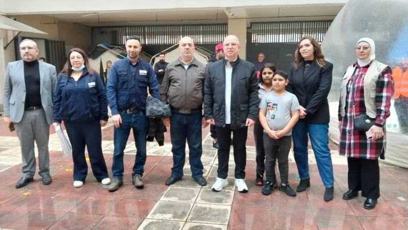 جولة ميدانية في مدارس بيروت… حيدر: سنبذل كل جهدنا لدعم النازحين