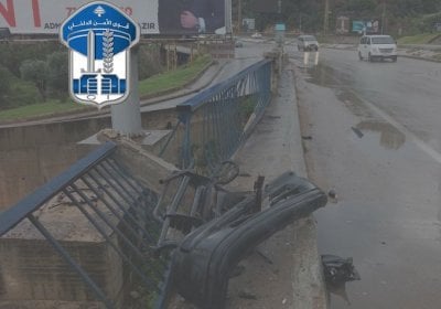 اصطدام عنيف عند جسر الكازينو… 