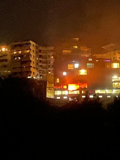 ليلة نارية في لبنان: غارات على الضاحية واستهداف بشامون (فيديو)