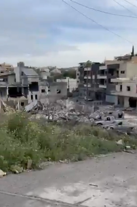 فيديو يوثق دمار الشهابية… شهيد وجرحى في الغارة الليلية