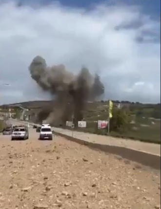 حرب المعابر تتسع… غارة جديدة قرب جسر القاسمية (فيديو)