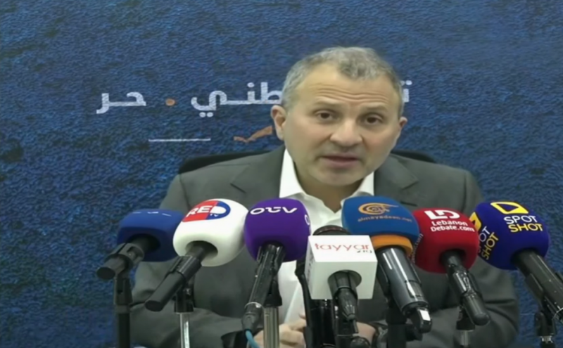 بخطاب "الثلاث لاءات"... باسيل يرسم خريطة طريق لتحييد لبنان