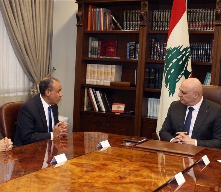 عون يؤكد لعبد العاطي: لبنان لا يريد أن يكون مسرحًا لحروب الآخرين