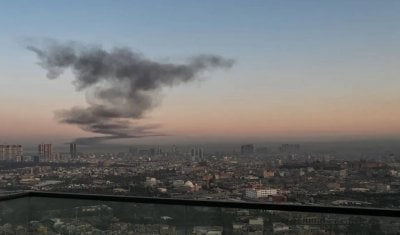 دفاعات أربيل تتصدى لمسيّرة… وتصاعد الدخان قرب المطار
