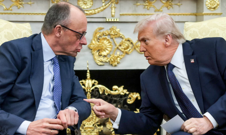 خلاف علني… ترامب وميرتس يتبادلان الانتقادات على خلفية الحرب