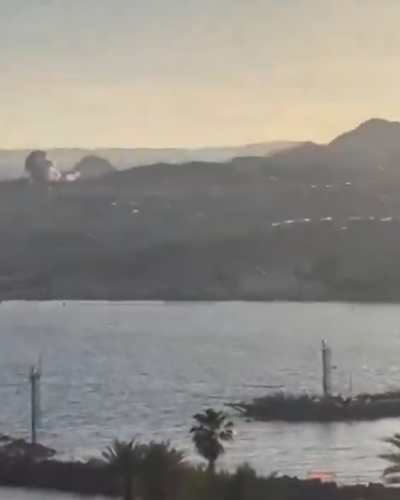 إصابة مباشرة في إيلات… والجبهة الداخلية تؤكد إطلاق صواريخ (فيديو)