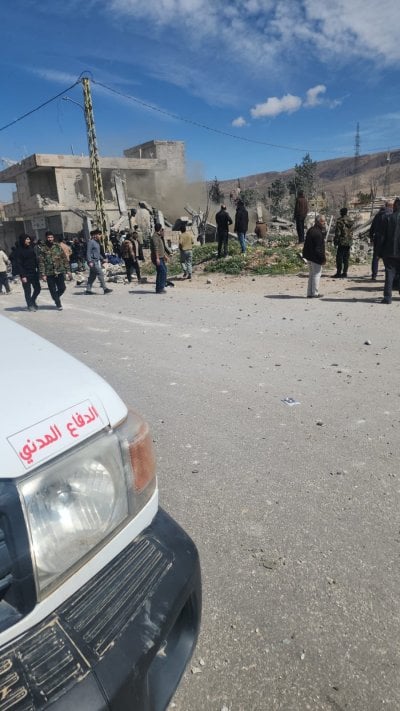 البقاع على خط النار… استهداف البزالية وخسارة بشرية(فيديو)