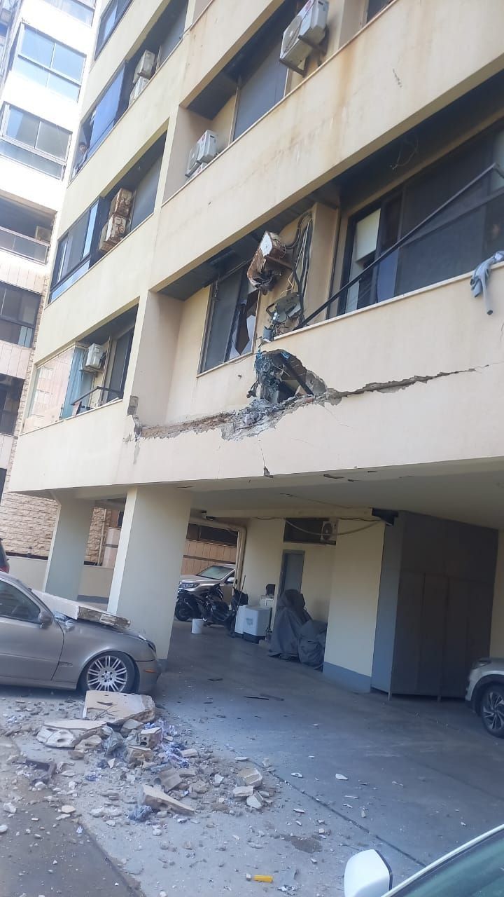 بلبلة بعد سقوط صاروخ على تخوم بيروت...هذا ما حصل بالجناح! (صور)
