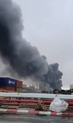 صاروخ إيراني يصيب مصنع كيماويات قرب بئر السبع (فيديو)