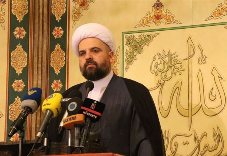 "مقامرة خطيرة وغباء أرعن"... قبلان: حفلة الدبلوماسية لا تردّ ما تحتله إسرائيل "مقامرة خطيرة وغباء أرعن"... قبلان: حفلة الدبلوماسية لا تردّ ما تحتله إسرائيل